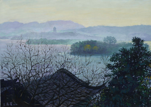 山色空濛