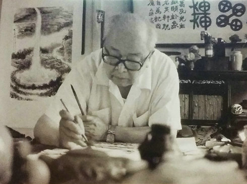 唐云创作个人照大图