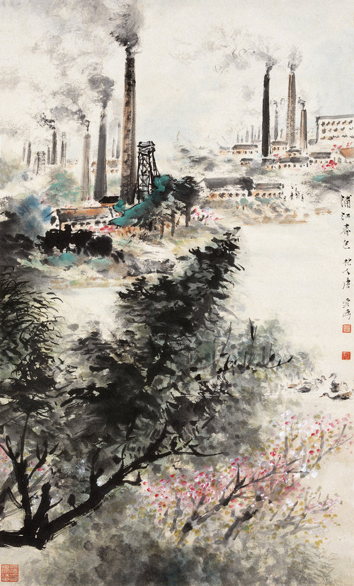 浦江春色