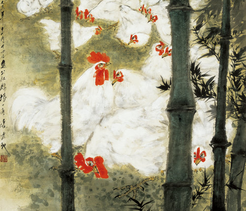 公社鸡场一角 (2)