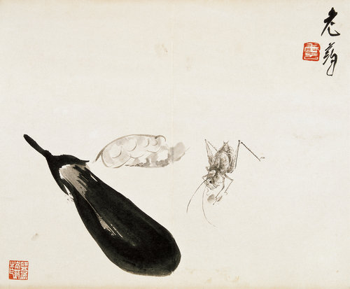 瓜果草虫册（之一〇）