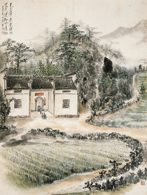 毛主席考察韶山农民运动得旧址