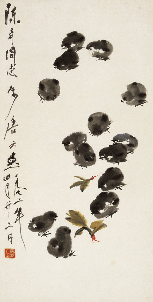 群鸡图