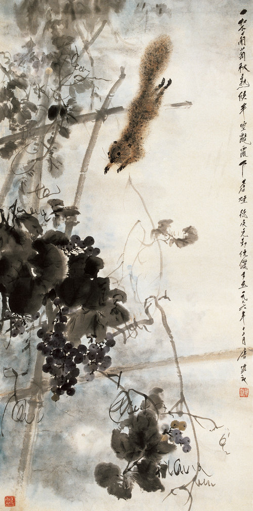 竹雀图 (1)