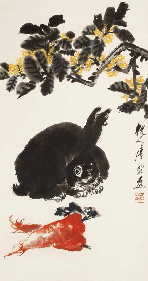 丹桂墨兔