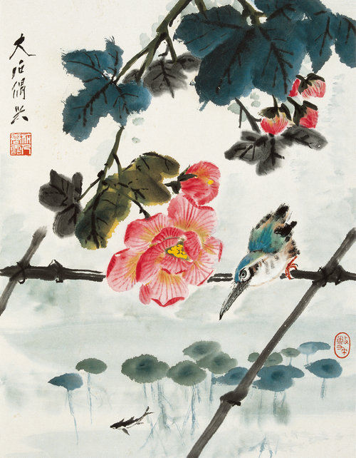 花鸟草虫册（之五）