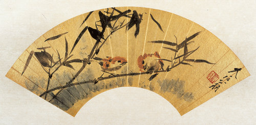 花鸟草虫扇册（之四）