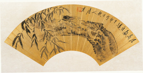 花鸟草虫扇册（之一）