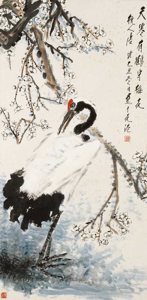 梅鹤图