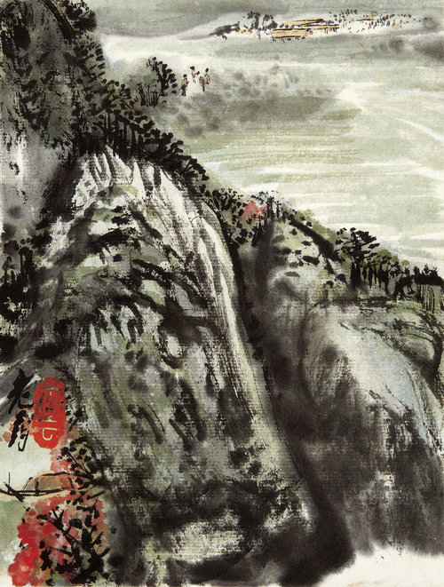 山水胜境册（之七）