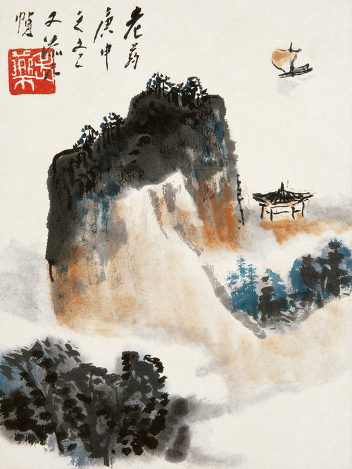 山水胜境册（之三）