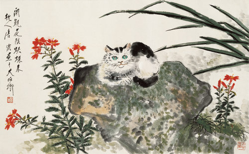 闲猫图
