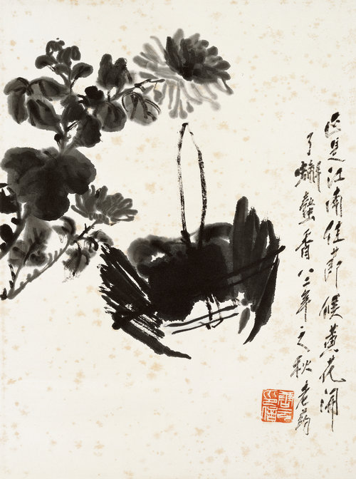 蟹菊图