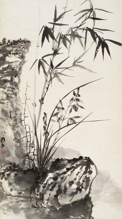 蘭竹圖 (2)